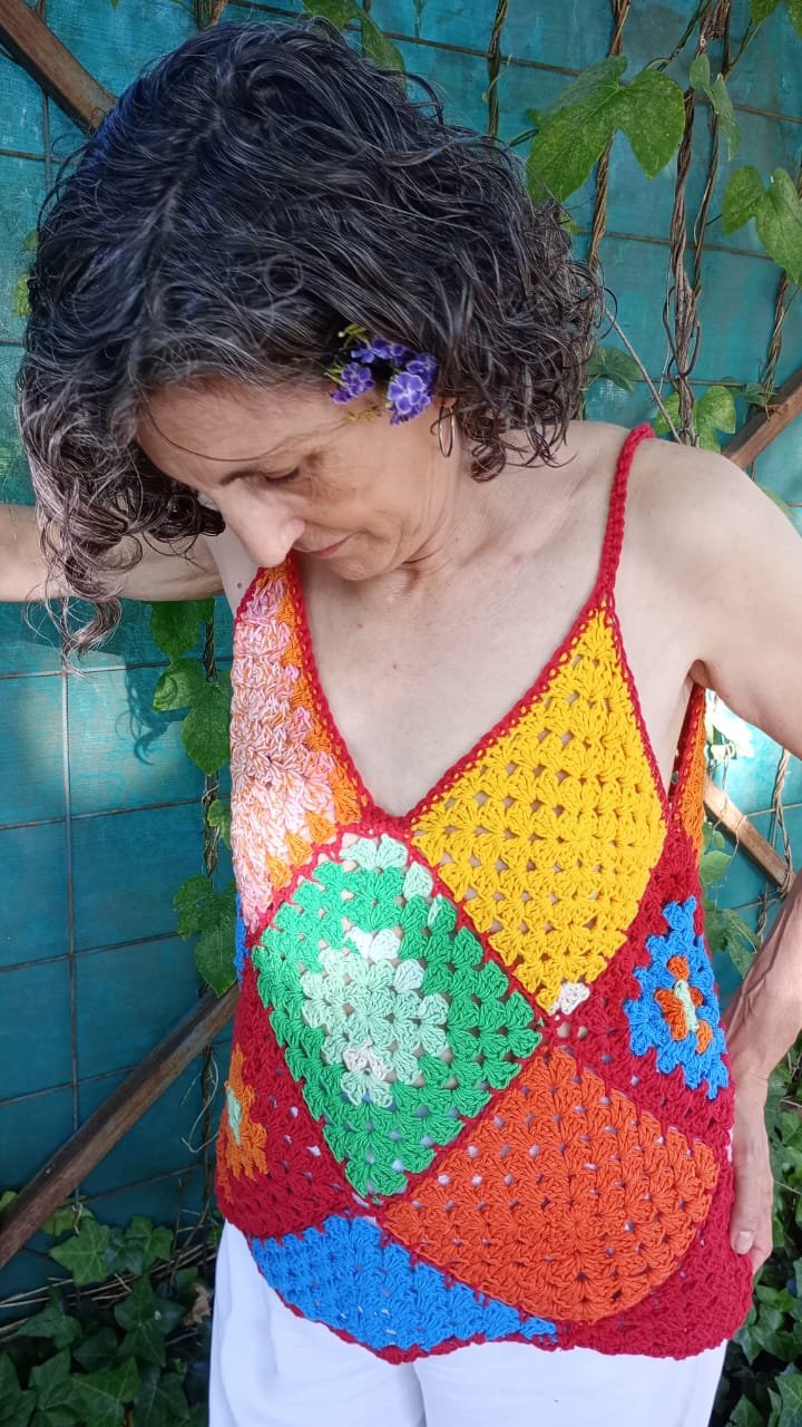 Musculosa Arena al crochet