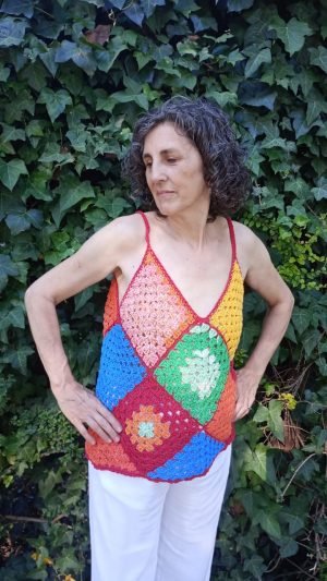 Curso on line de crochet Musculosa Arena - Imagen 2